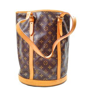 Louis Vuitton Monogram Bucket GM Tote Bag With COA and Dusty